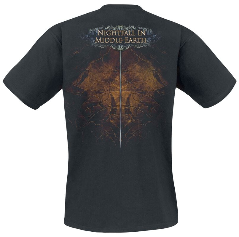 Gothicana By Emp "Nightfall In Middle Earth" T-Shirt Black By Blind Guardian