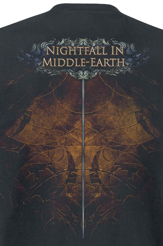 Gothicana By Emp "Nightfall In Middle Earth" T-Shirt Black By Blind Guardian