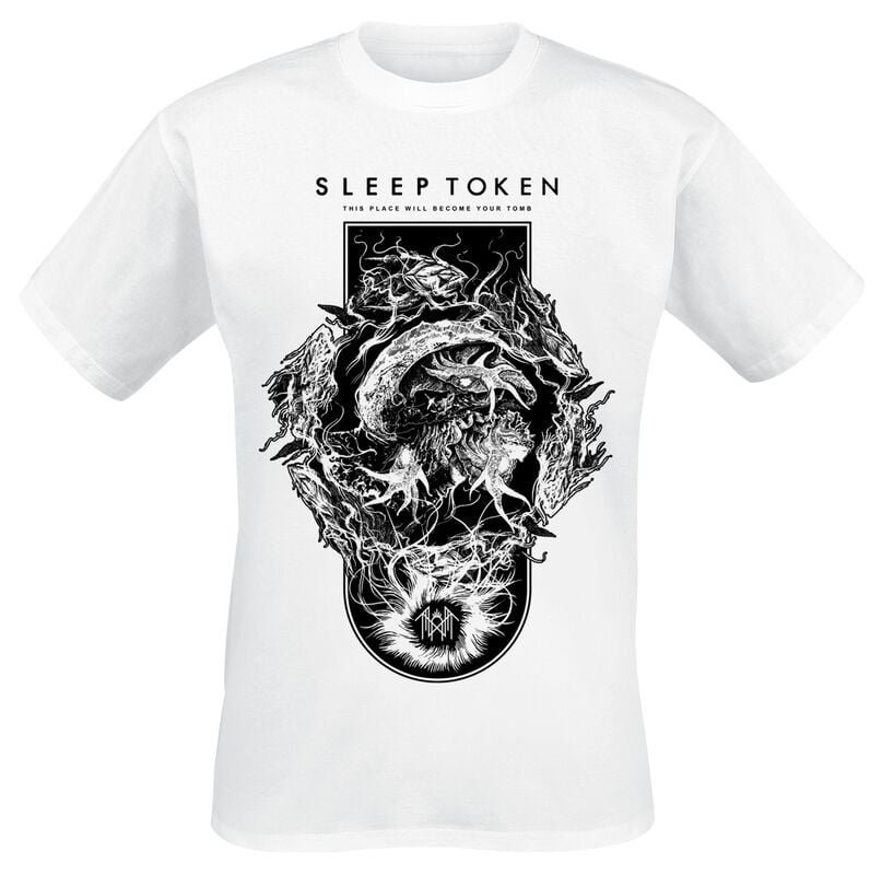 gothicana by emp "Nimbus" T-Shirt white by Sleep Token