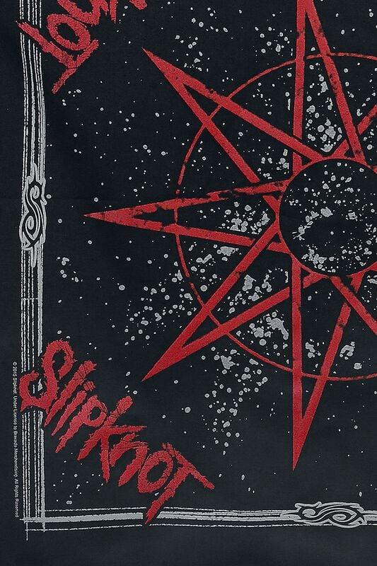Gothicana By Emp "Nine Pointed Star - Bandana" Bandana Multicolour By Slipknot