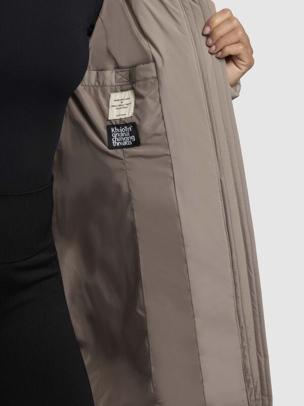 Gothicana By Emp "Nita3" Winter Jacket Beige By Khujo