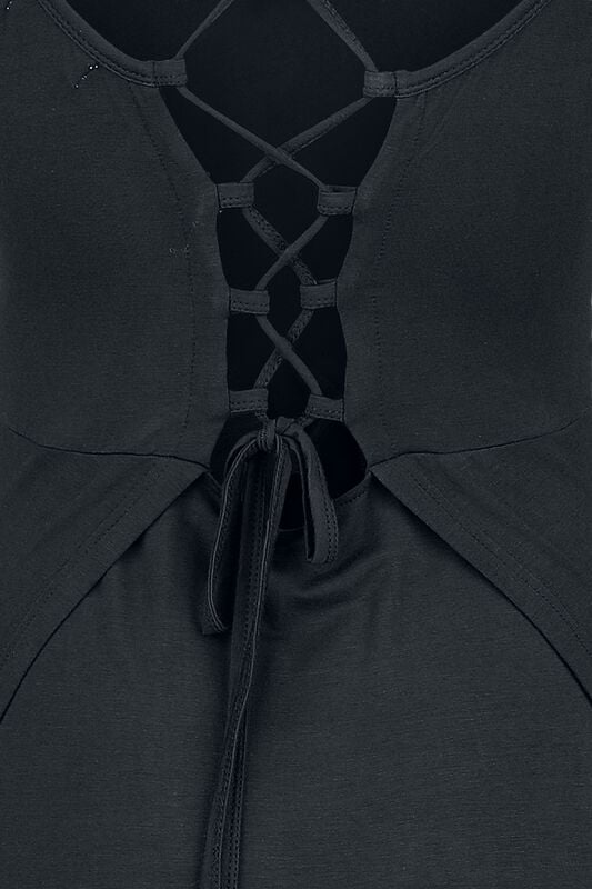 Gothicana By Emp "Nixie Dress" Maxi Dress Black By Innocent