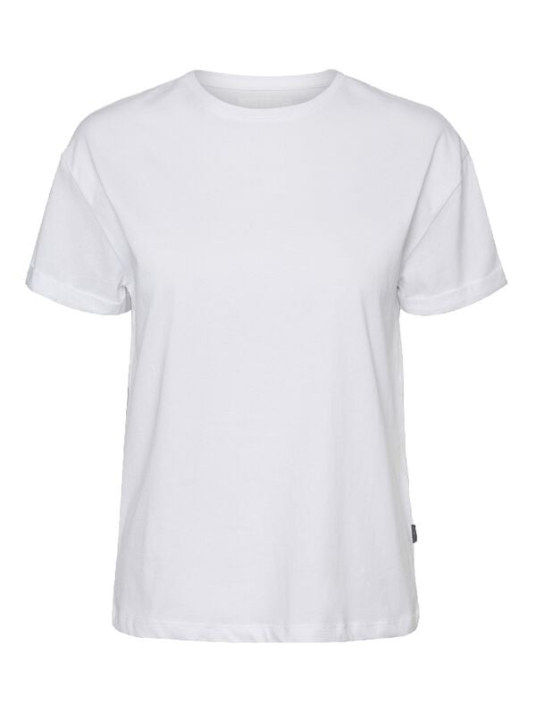 gothicana by emp "NMBRANDY S/S TOP NOOS" T-Shirt white by Noisy May