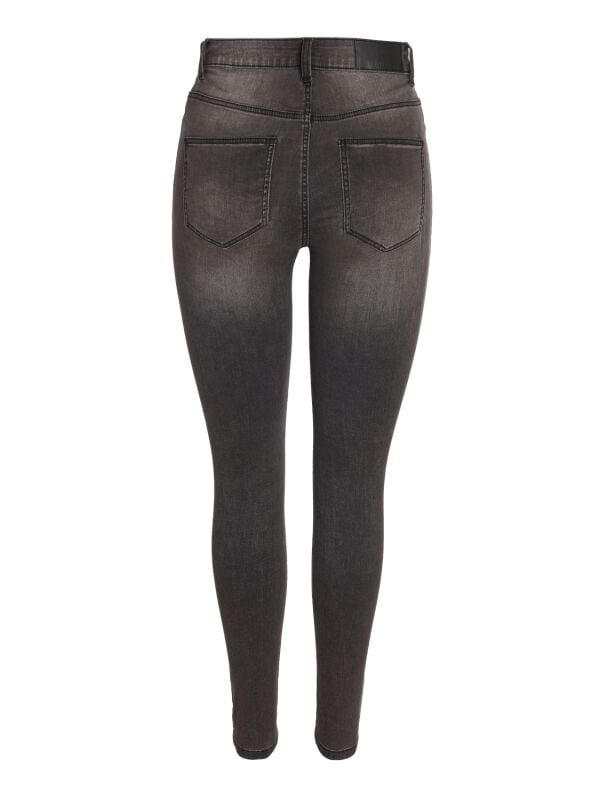 Gothicana By Emp "NMCALLIE HW SKINNY JEANS VI508MG FWD NOOS" Jeans Grey By Noisy May