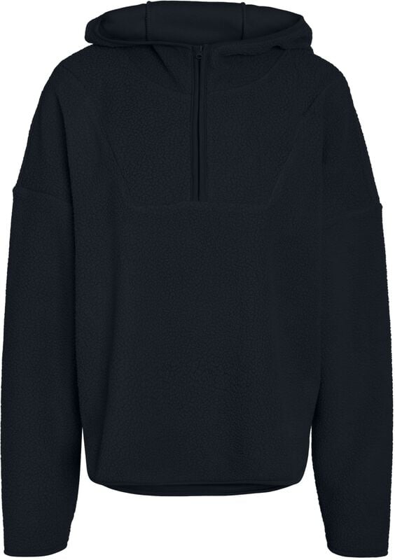 gothicana by emp "NMCozy L/S halfway zip jumper JRS NOOS" Hoodie black by Noisy May