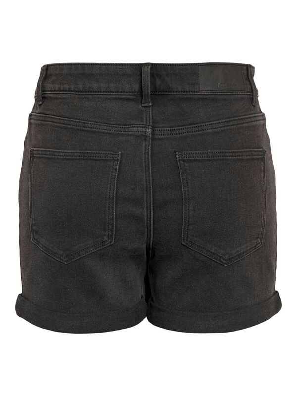 Gothicana By Emp "NMDEBBY NW SLIM SHORTS VI519BL NOOS" Shorts Black By Noisy May