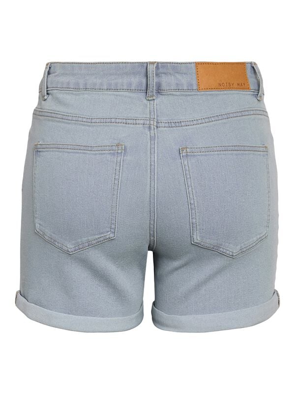 Gothicana By Emp "NMDEBBY NW SLIM SHORTS VI520LB NOOS" Shorts Blue By Noisy May