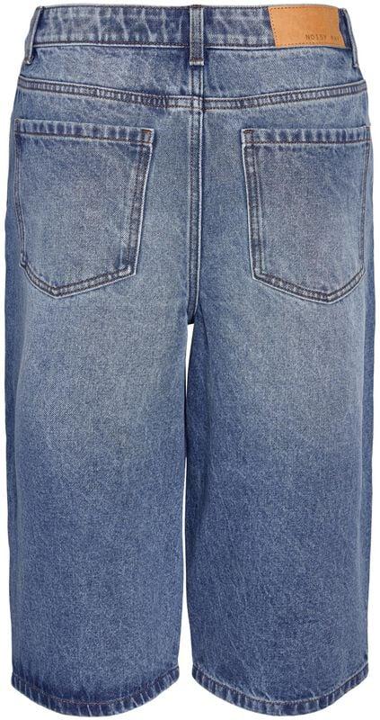 Gothicana By Emp "Nmlila HW Loos Denim Shorts" Shorts Light Blue By Noisy May