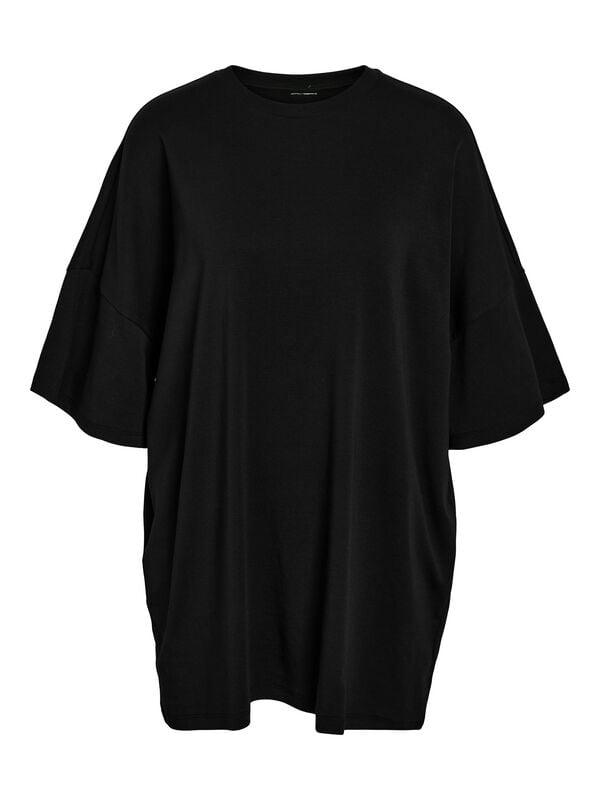 gothicana by emp "NMMOCCA 2/4 BOXY T-SHIRT DRESS JRS FWD NOOS" Mini Dress black by Noisy May