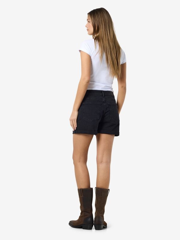 Gothicana By Emp "NMMONI HW DNM SHORTS AZ360BL NOOS" Shorts Black By Noisy May