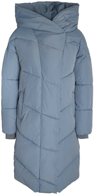 gothicana by emp "NMNew Tally L/S Long Jacket NOOS" Coats blue-grey by Noisy May