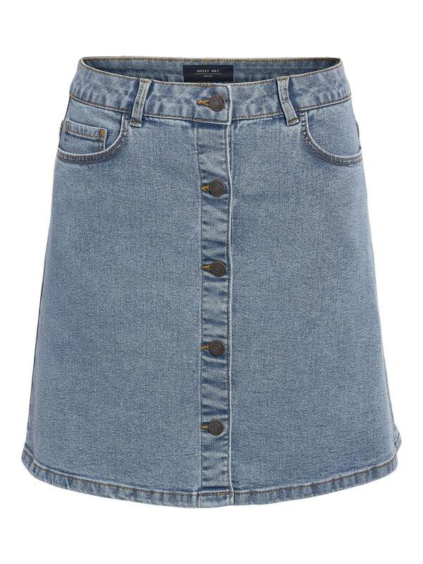 gothicana by emp "NMRONNIE NW A SHAPE SKIRT VI375LB NOOS" Mini Skirt blue by Noisy May