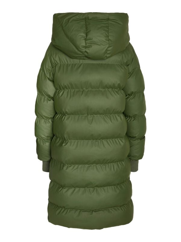 Gothicana By Emp "NMSKY L/S LONG COATED JACKET NOOS" Winter Jacket Green By Noisy May