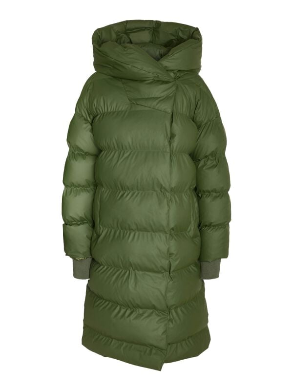 gothicana by emp "NMSKY L/S LONG COATED JACKET NOOS" Winter Jacket green by Noisy May