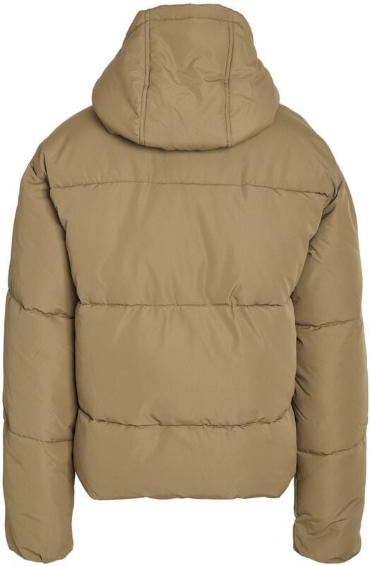 Gothicana By Emp "NMTenna L/S Short Jacket NOOS" Winter Jacket Beige By Noisy May