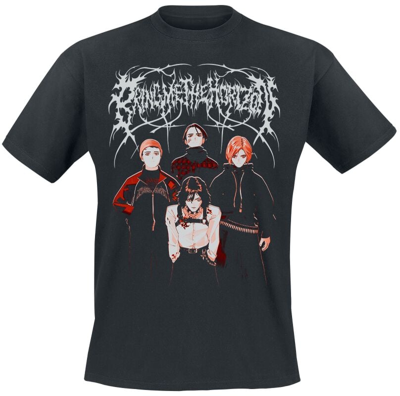 gothicana by emp "No Love Like Your Own Anime Group" T-Shirt black by Bring Me The Horizon