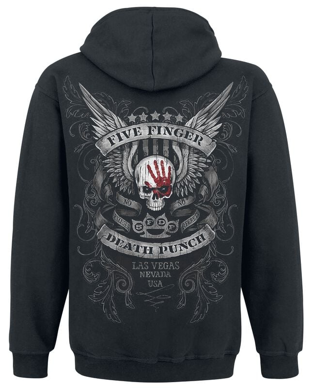 Gothicana By Emp "No Regrets" Hoodie Black By Five Finger Death Punch