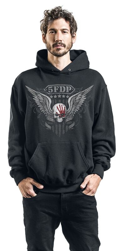 Gothicana By Emp "No Regrets" Hoodie Black By Five Finger Death Punch
