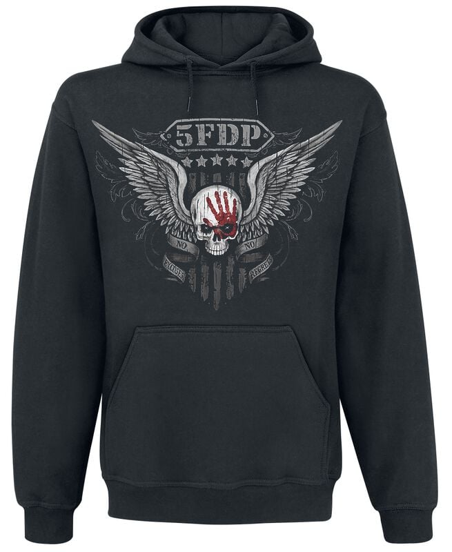 gothicana by emp "No Regrets" Hoodie black by Five Finger Death Punch