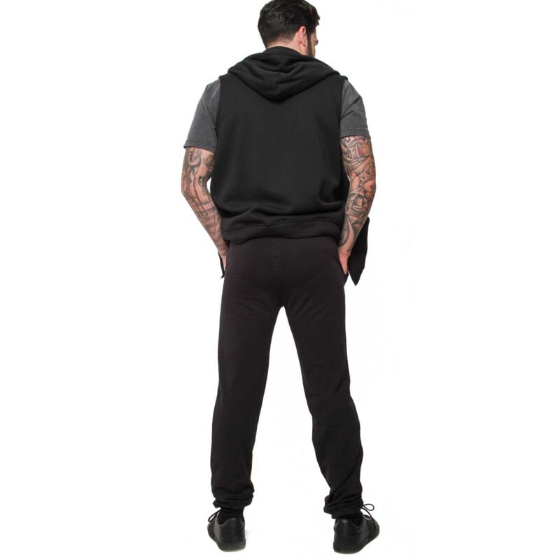 Gothicana By Emp "Noctum Bats Men's Joggers" Tracksuit Trousers Black By Alchemy England