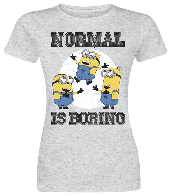 gothicana by emp "Normal life is boring" T-Shirt grey by Minions