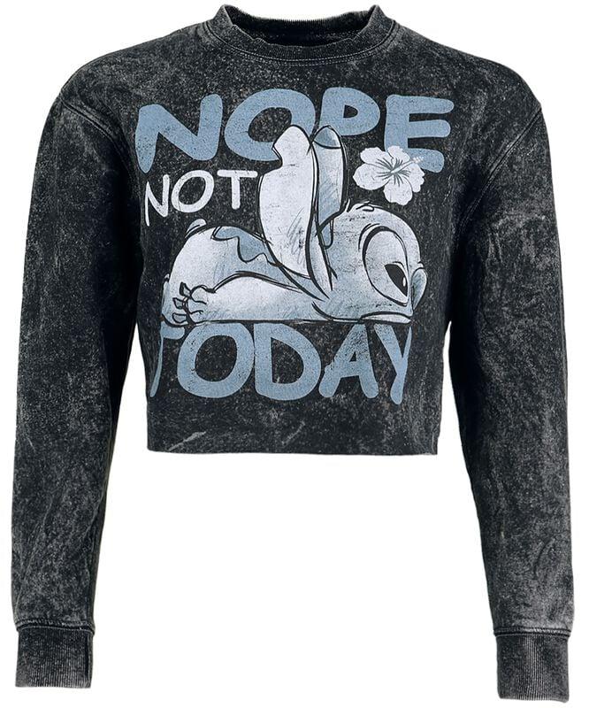 gothicana by emp "Not Today" Sweatshirt black by Lilo & Stitch