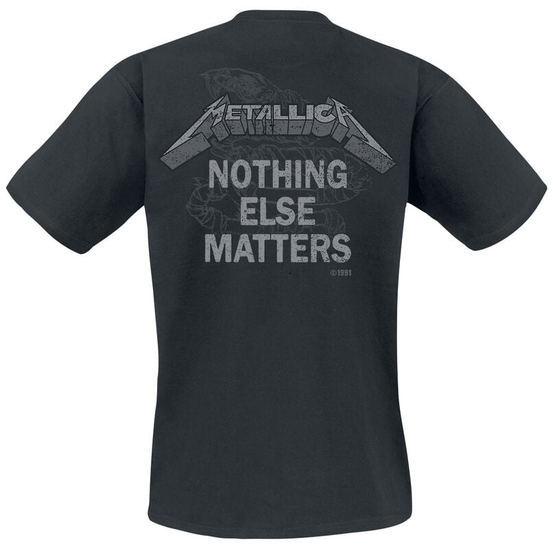 Gothicana By Emp "Nothing Else Matters" T-Shirt Black By Metallica
