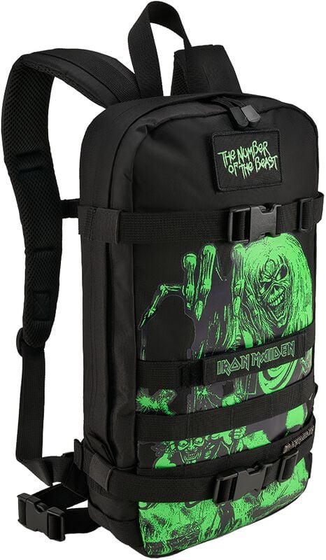 gothicana by emp "Number Of The Beast - Cooper Daypack" Backpack black by Iron Maiden