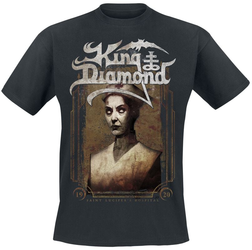 gothicana by emp "Nurse Needle" T-Shirt black by King Diamond