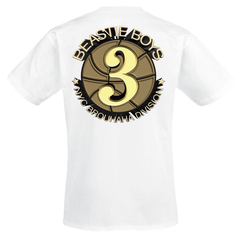 Gothicana By Emp "NYC Brouhaha Division" T-Shirt White By Beastie Boys