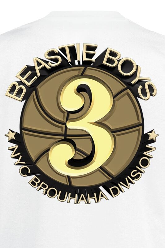 Gothicana By Emp "NYC Brouhaha Division" T-Shirt White By Beastie Boys