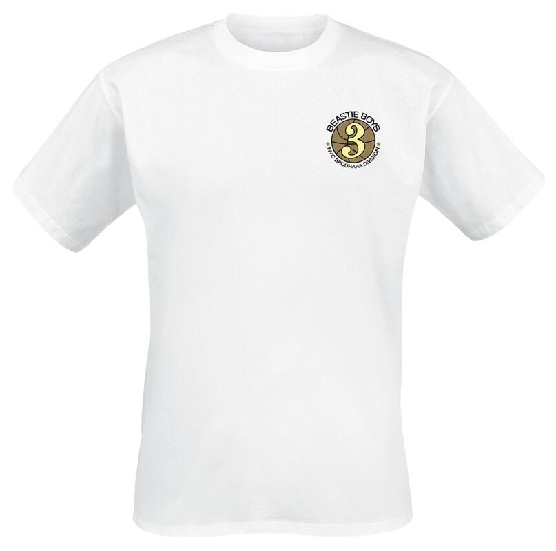 gothicana by emp "NYC Brouhaha Division" T-Shirt white by Beastie Boys