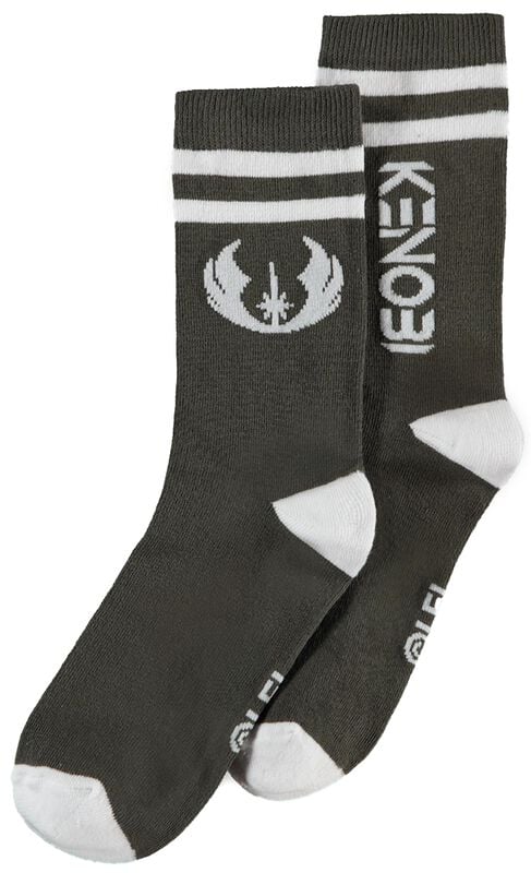 Gothicana By Emp "Obi-Wan - Kenobi - Logo" Socks Multicolour By Star Wars