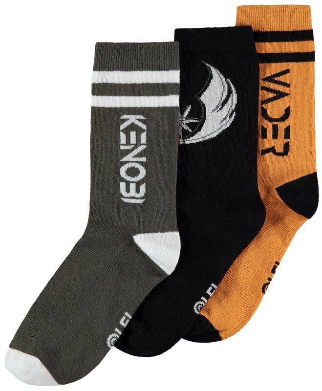 gothicana by emp "Obi-Wan - Kenobi - Logo" Socks multicolour by Star Wars