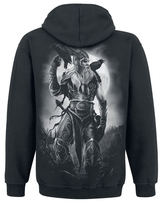 Gothicana By Emp "Odin" Hoodie Jacket Black By Toxic Angel