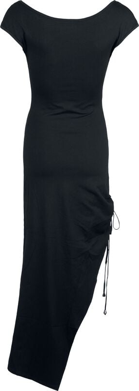 Gothicana By Emp "Off-Shoulder Midi Dress" Maxi Dress Black By Jawbreaker