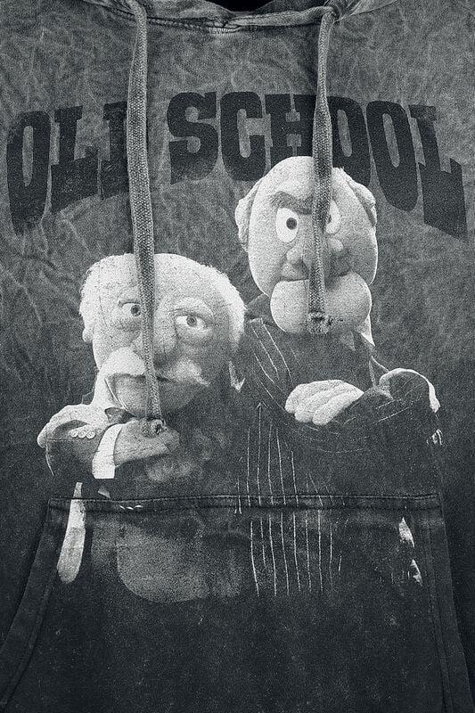 Gothicana By Emp "Old School" Hoodie Grey By The Muppets