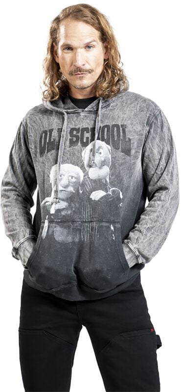 Gothicana By Emp "Old School" Hoodie Grey By The Muppets