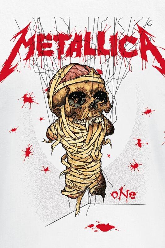 Gothicana By Emp "One Landmine" T-Shirt White By Metallica