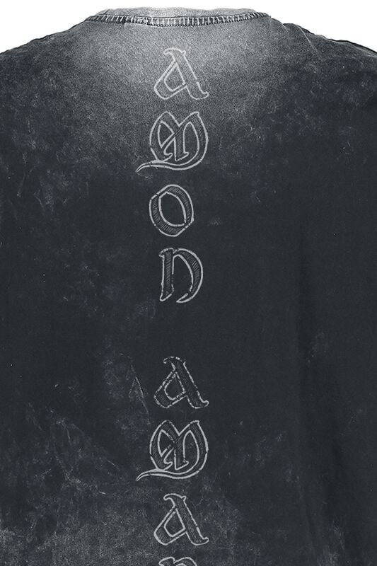 Gothicana By Emp "One Thousand Burning Arrows" T-Shirt Charcoal By Amon Amarth