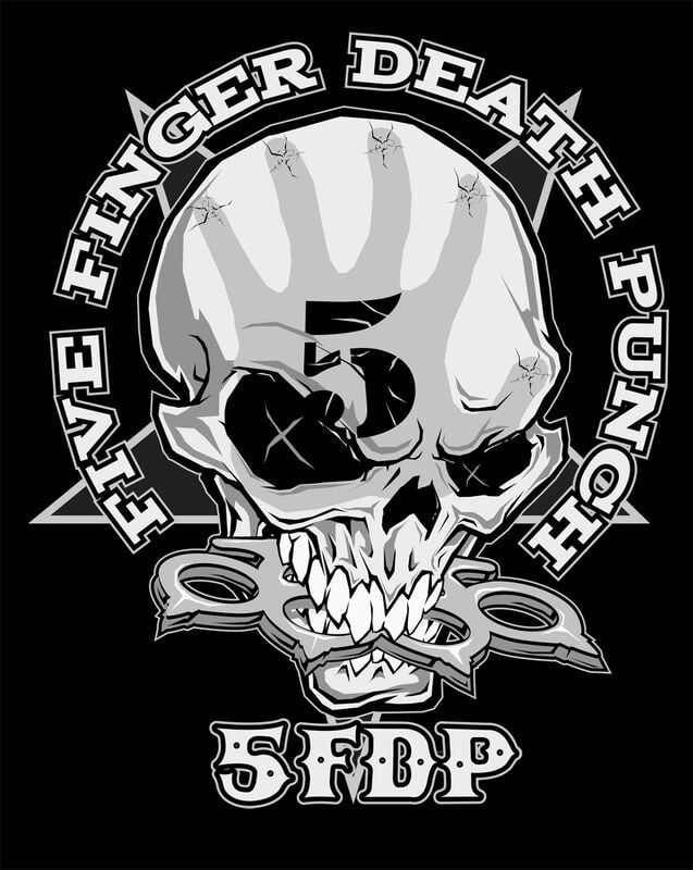 Gothicana By Emp "One Two Fuck You" Tanktop Black By Five Finger Death Punch