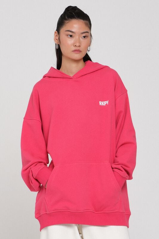 Gothicana By Emp "One With The Earth - Daria Long-sleeved Top" Hoodie Dark Red By Rockupy