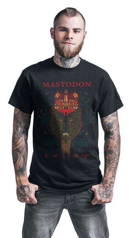 Gothicana By Emp "Onion Dome Bear" T-Shirt Black By Mastodon