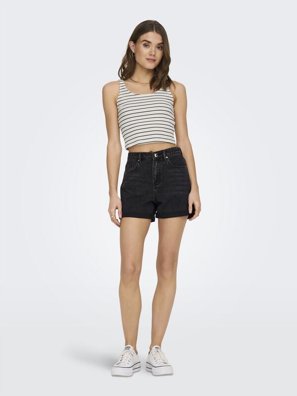 Gothicana By Emp "ONLPHINE DNM SHORTS MAS0003 NOOS" Shorts Black By Only