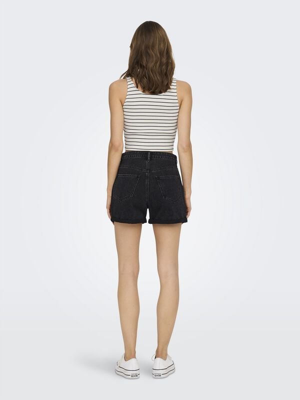 Gothicana By Emp "ONLPHINE DNM SHORTS MAS0003 NOOS" Shorts Black By Only