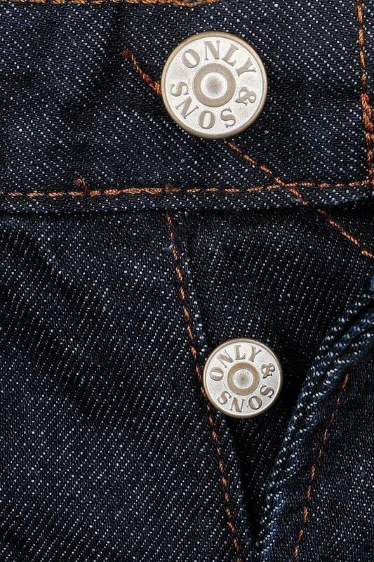 Gothicana By Emp "ONSEDGE STRAIGHT DB RINSE 4942 TAI DNM" Jeans Blue By ONLY And SONS
