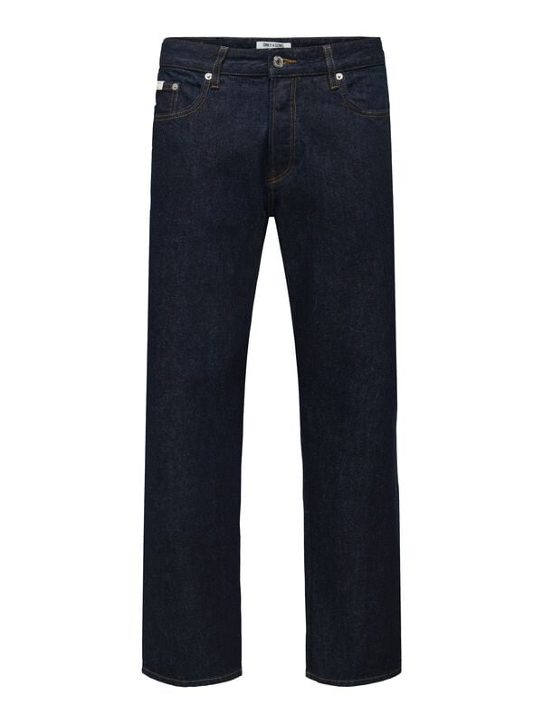 gothicana by emp "ONSEDGE STRAIGHT DB RINSE 4942 TAI DNM" Jeans blue by ONLY and SONS