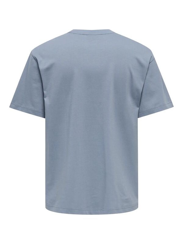 Gothicana By Emp "ONSFRED LIFE RLX T-SHIRT NOOS" T-Shirt Blue By ONLY And SONS