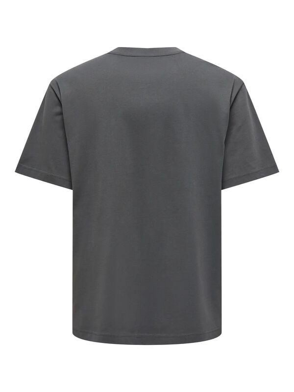 Gothicana By Emp "ONSFRED LIFE RLX T-SHIRT NOOS" T-Shirt Grey By ONLY And SONS