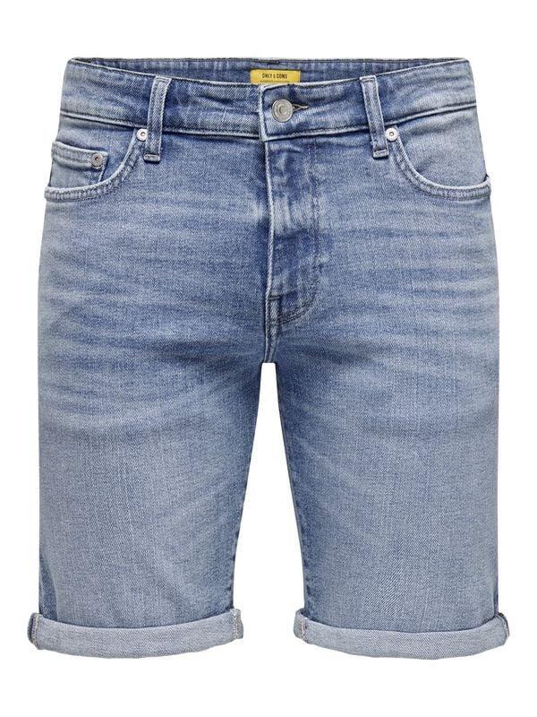 gothicana by emp "ONSPLY MBD 8772 TAI DNM SHORTS NOOS" Shorts blue by ONLY and SONS